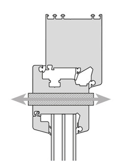 Im Fensterflügel integrierte Lüfter Im Fensterflügel integrierte Lüfter